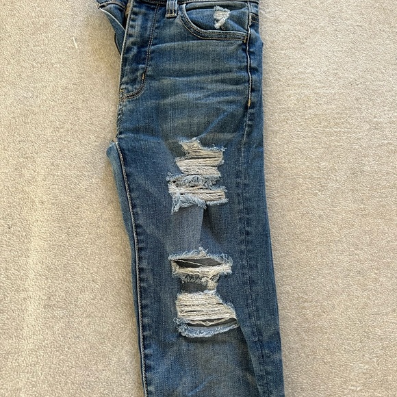 American Eagle High Rise Jegging - 00 SHORT - Picture 2 of 6